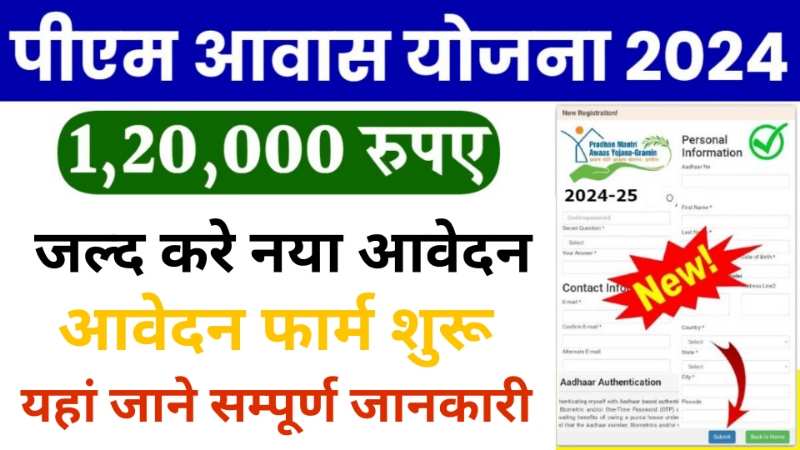 PM Awas Yojana 2024: आवेदन फॉर्म भरना शुर यहां करे आवदेन